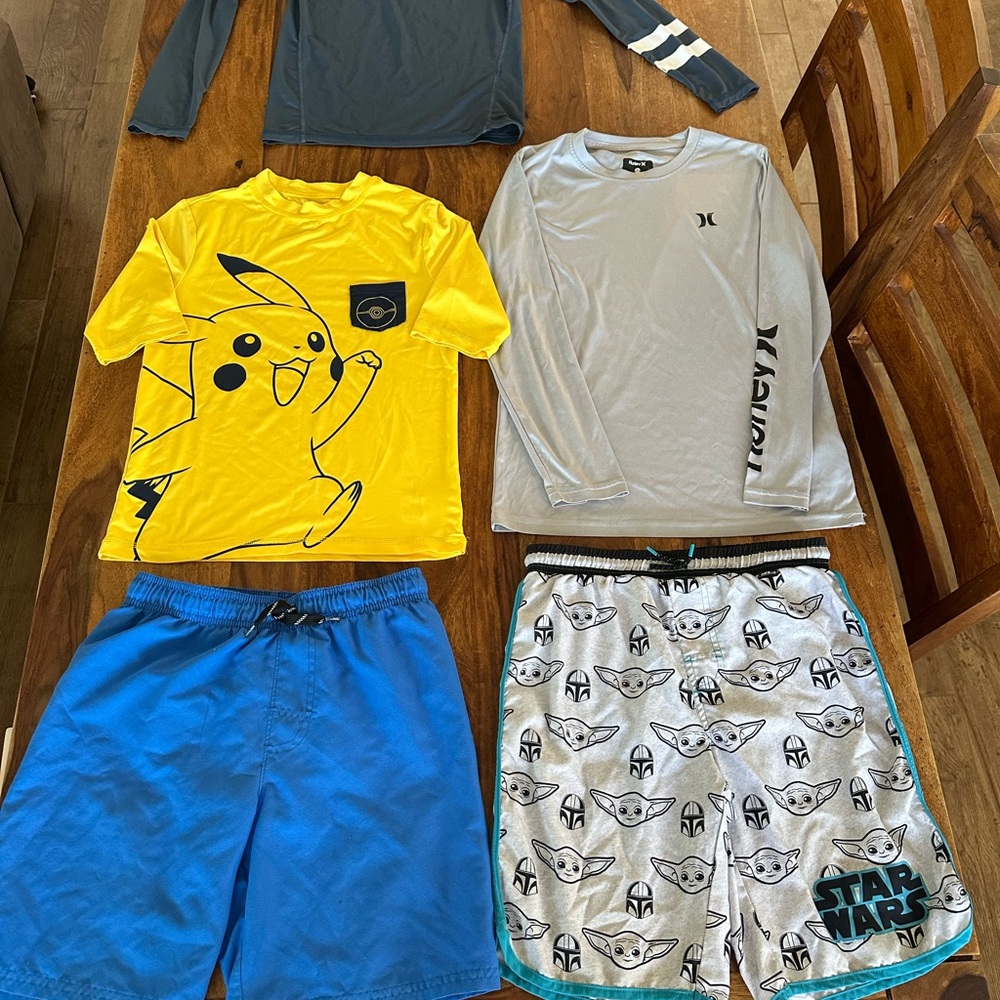 Boys Swim Bundle Pikachu and Grogu